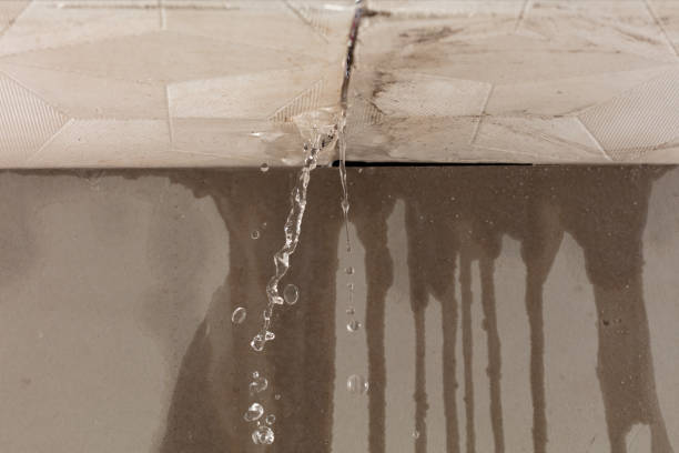 Professional Water Damage Restoration technician working in Princeton, ME
